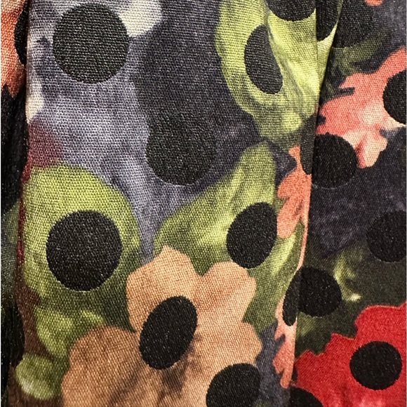 Iroo floral polkadots fit&flare mini dress size 38 - Picture 8 of 11